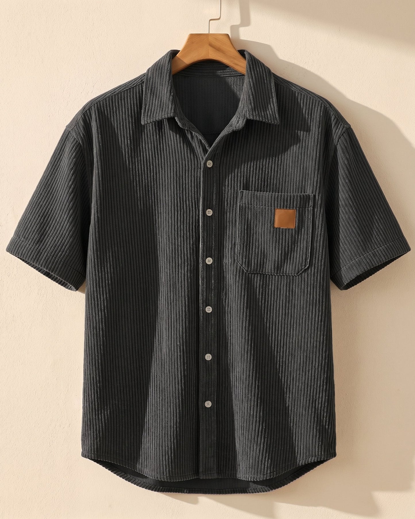 Massimo Corduroy Short-Sleeve Shirt