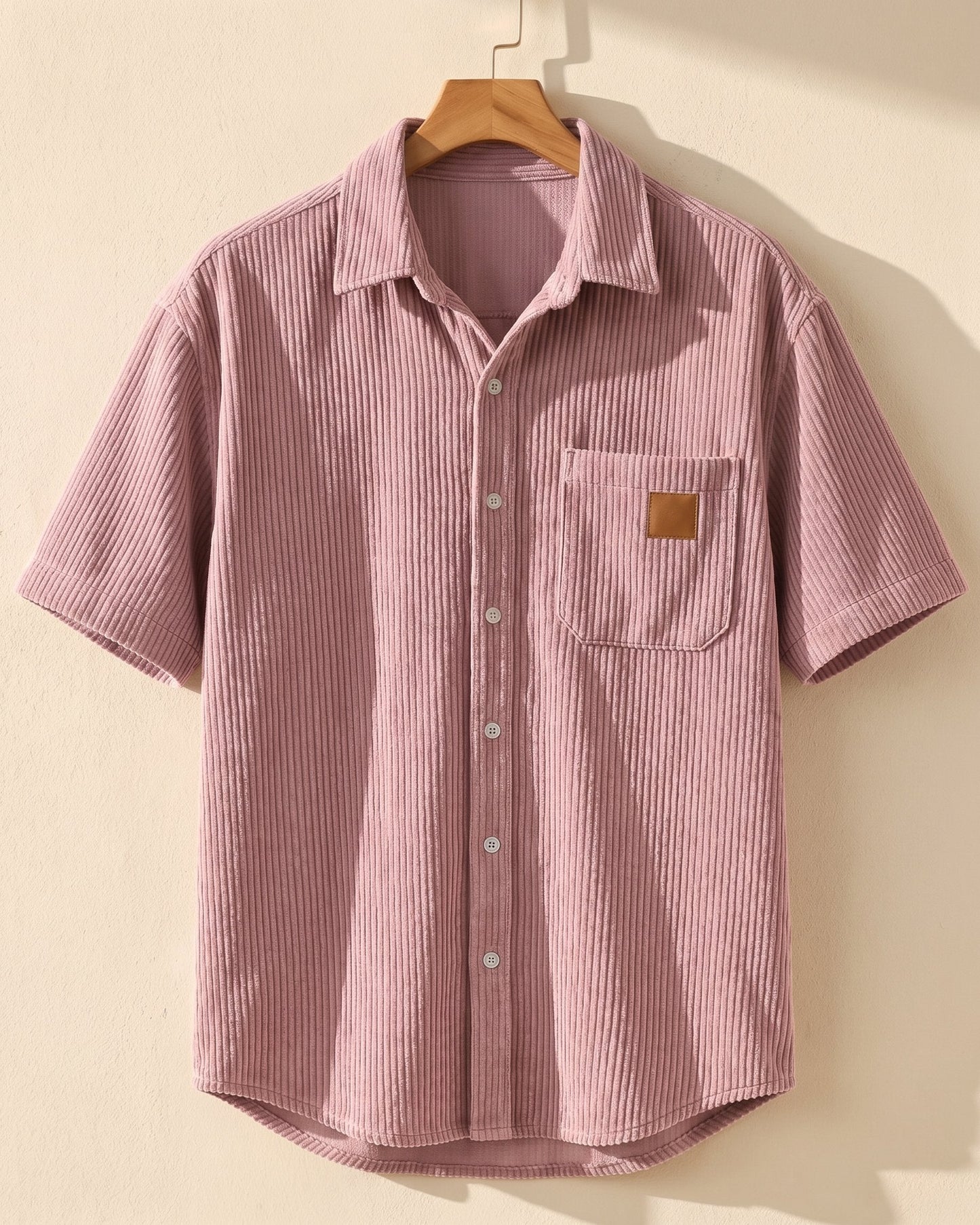 Massimo Corduroy Short-Sleeve Shirt