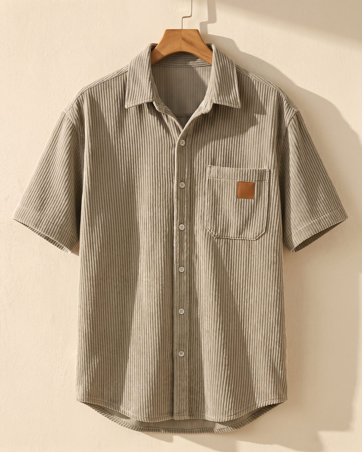 Massimo Corduroy Short-Sleeve Shirt