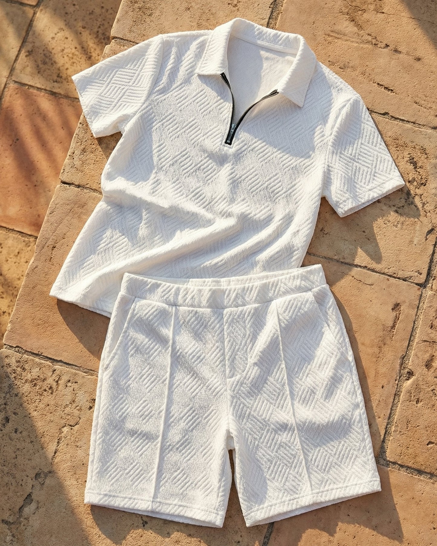 Cristiano Cotton Blend Resort Set