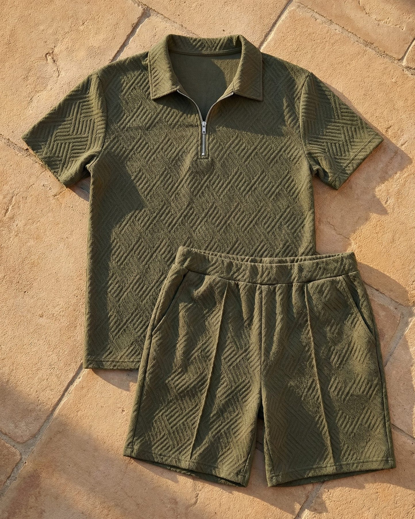 Cristiano Cotton Blend Resort Set