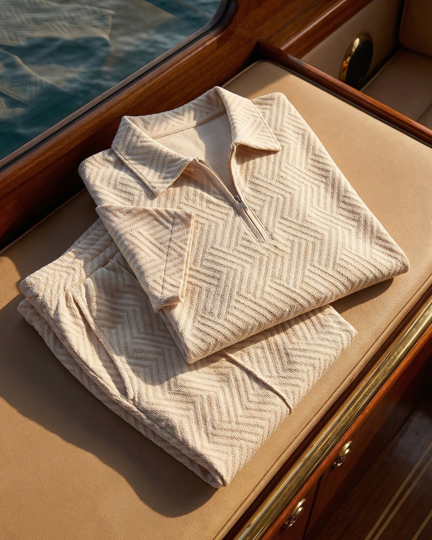Cristiano Cotton Blend Resort Set