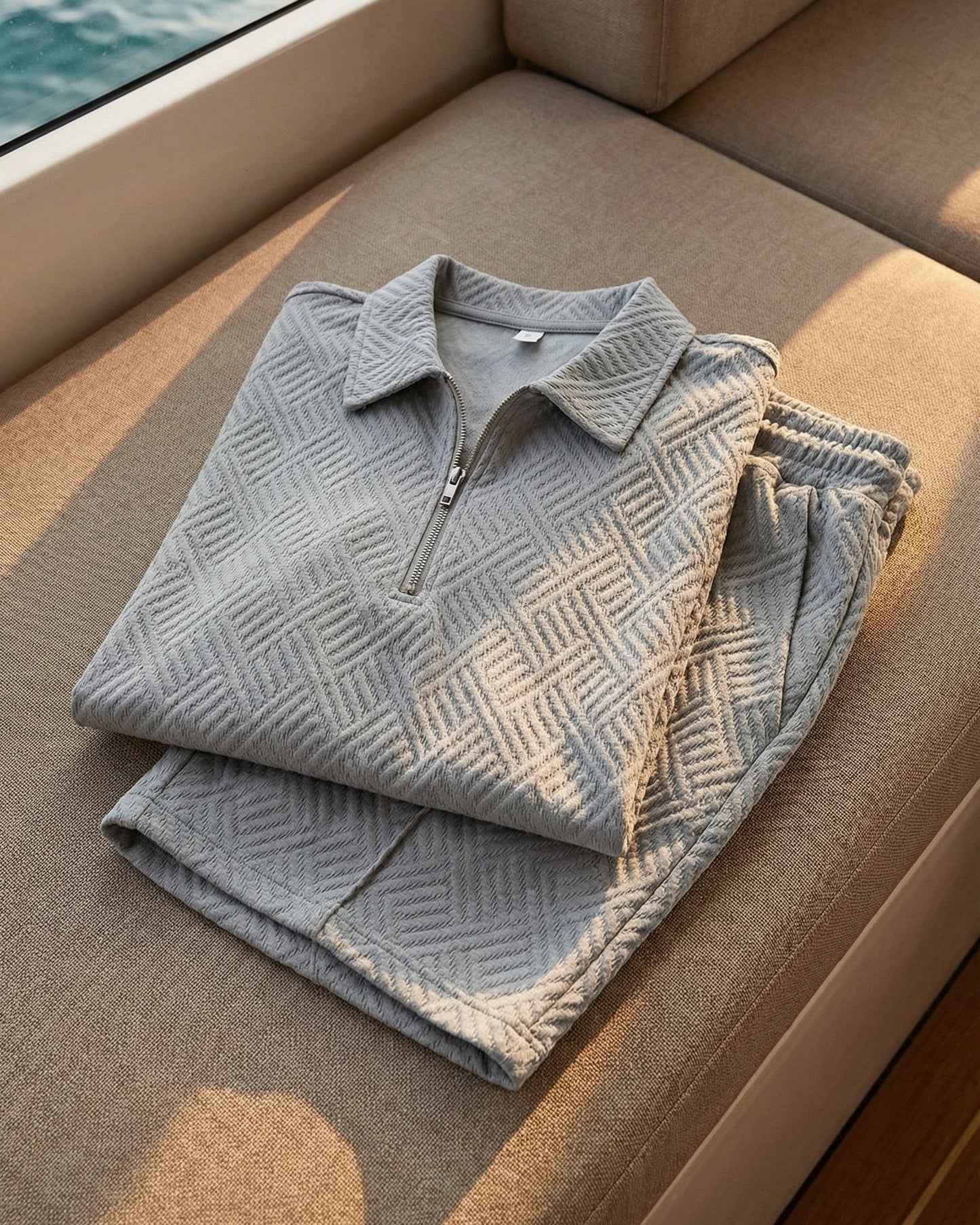 Cristiano Cotton Blend Resort Set