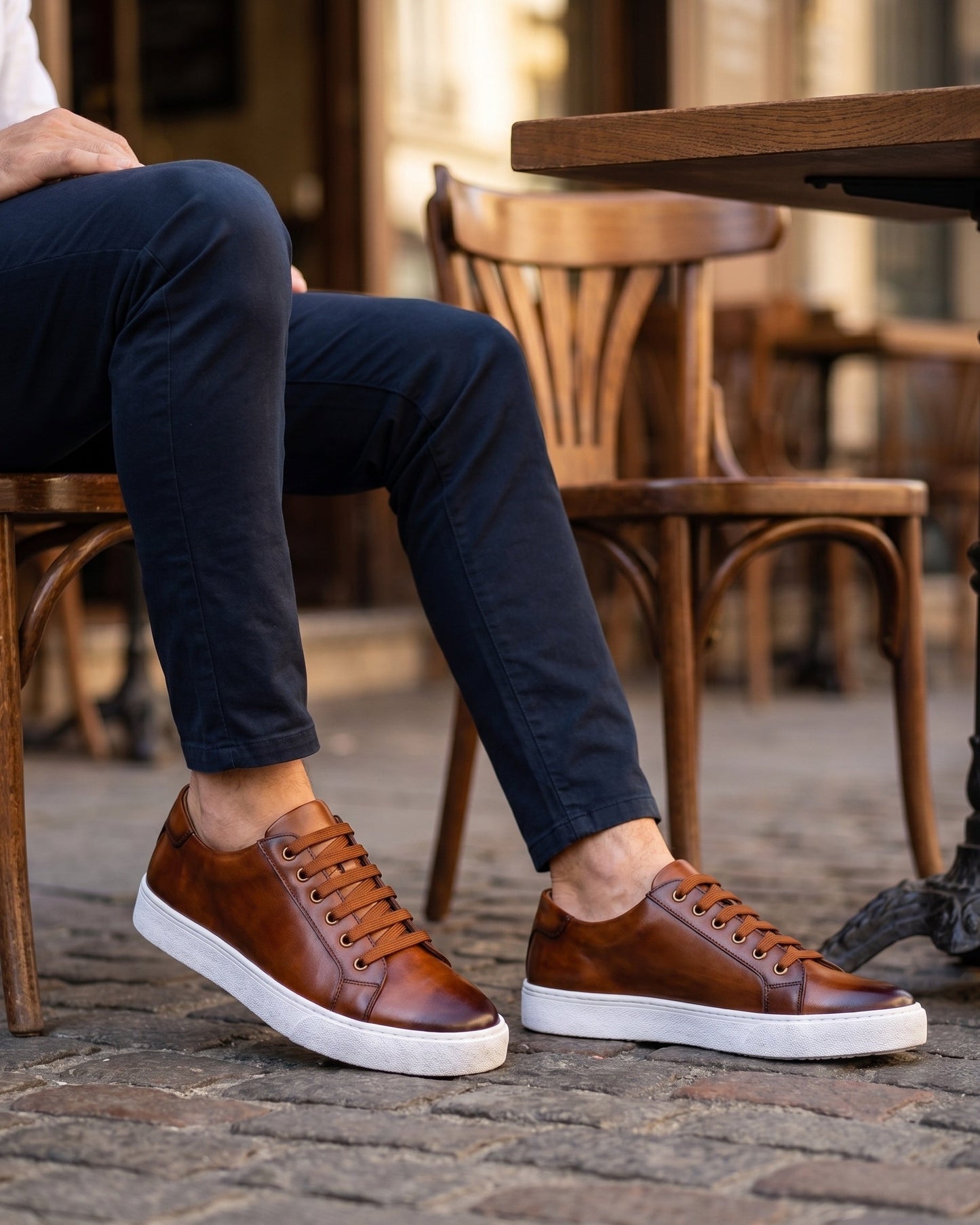 Antonio Leather Sneaker