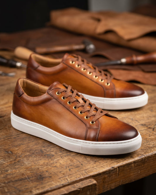 Antonio Leather Sneaker