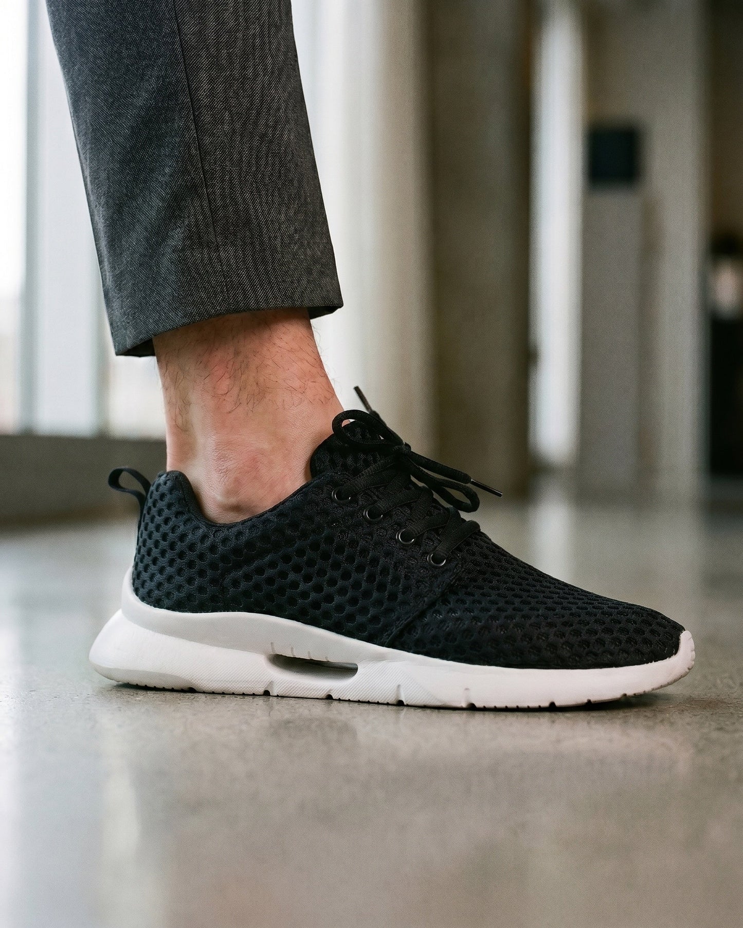Orazio Perforated Mesh Sneaker
