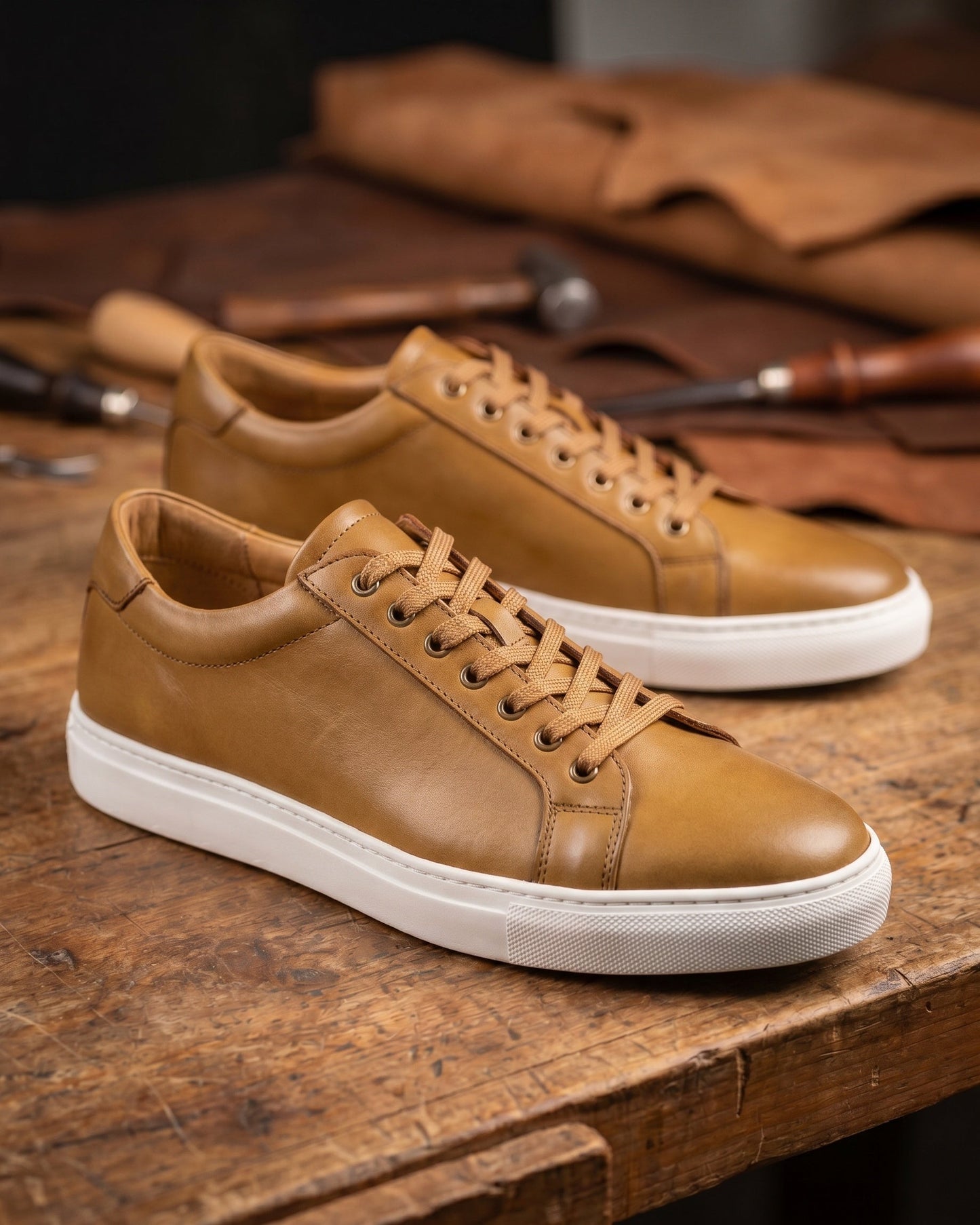 Antonio Leather Sneaker